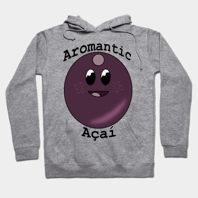 Aromantic Açaí Hoodie by SentABearToSpace 